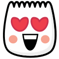 tiktok emojis loveface